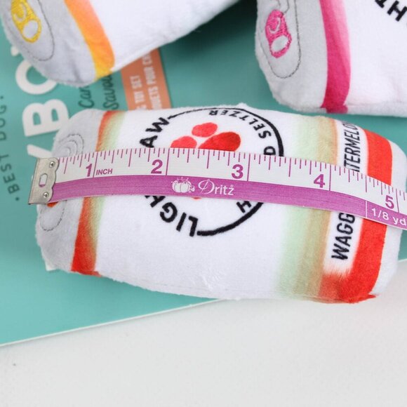 Pet Shop by Fringe Studio Light Paw Cans Small Dog Squeaky Dog Toys - NEW - Picture 6 of 6